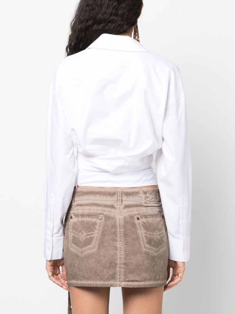 wrap cotton shirt 4