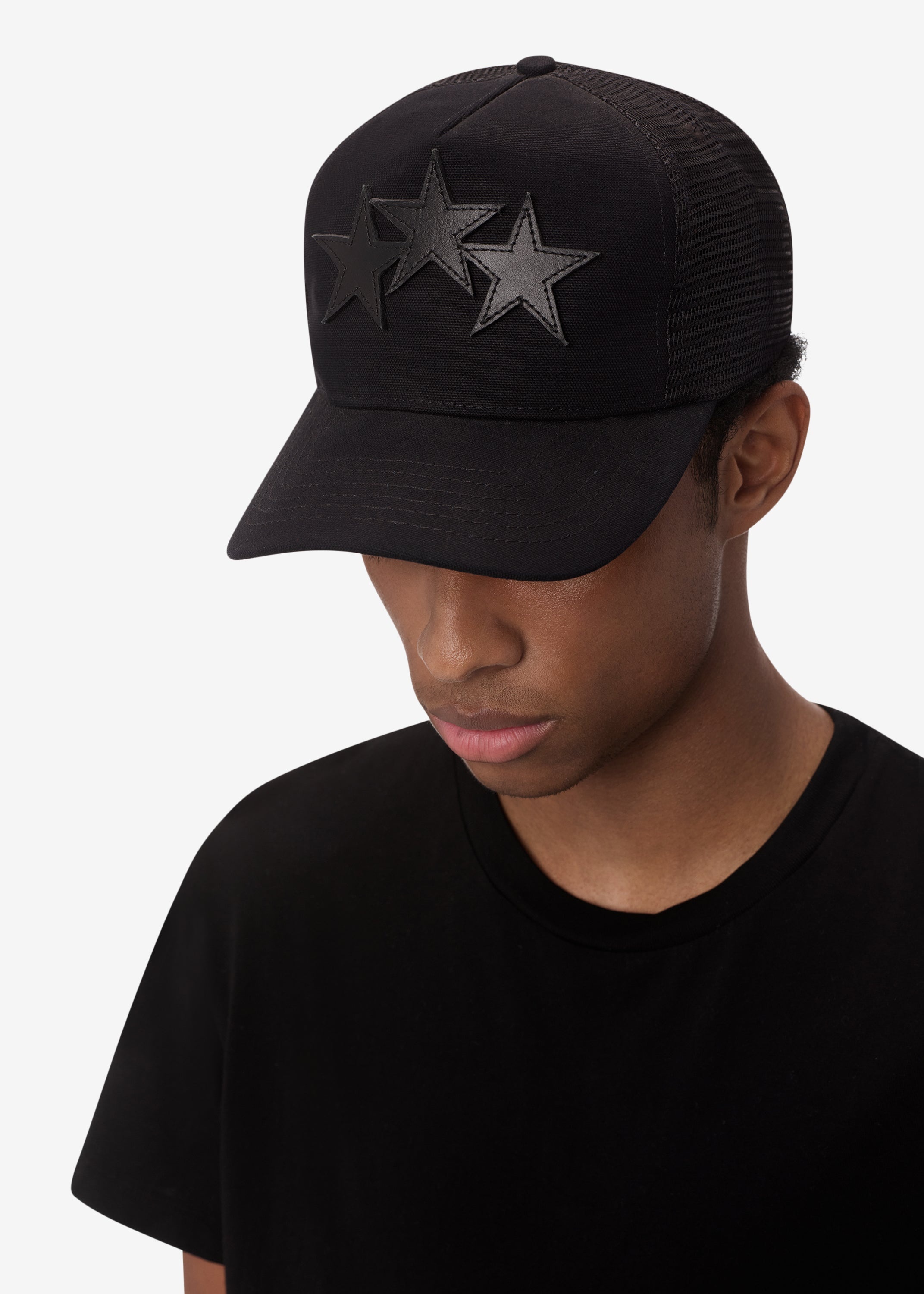 新品 AMIRI 3Star Trucker Hat BK 新品 AMIRI 3Star Trucker Hat BK - メルカリ