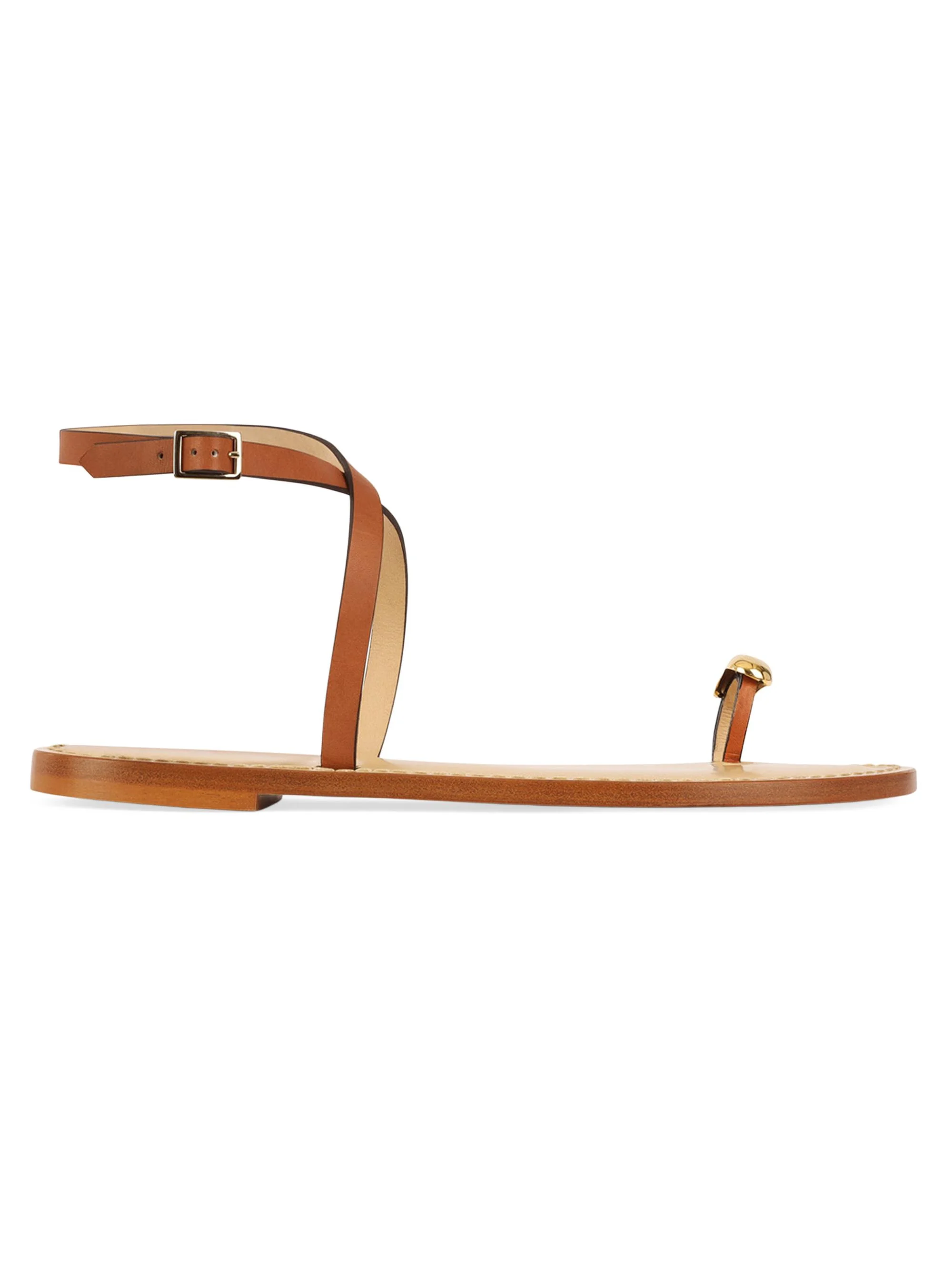 Women's The Kigali Leather Sandals - Cognac - 1