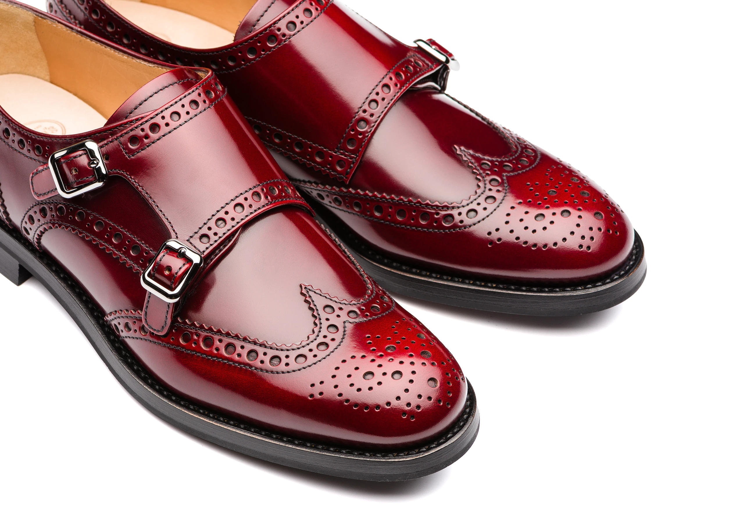 Lana r
Polished Binder Monk Brogue Cherry - 4