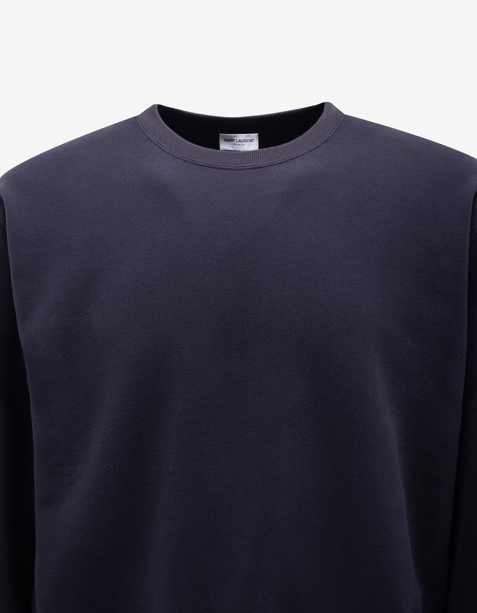 Saint Laurent Blue Logo Sweatshirt - 4