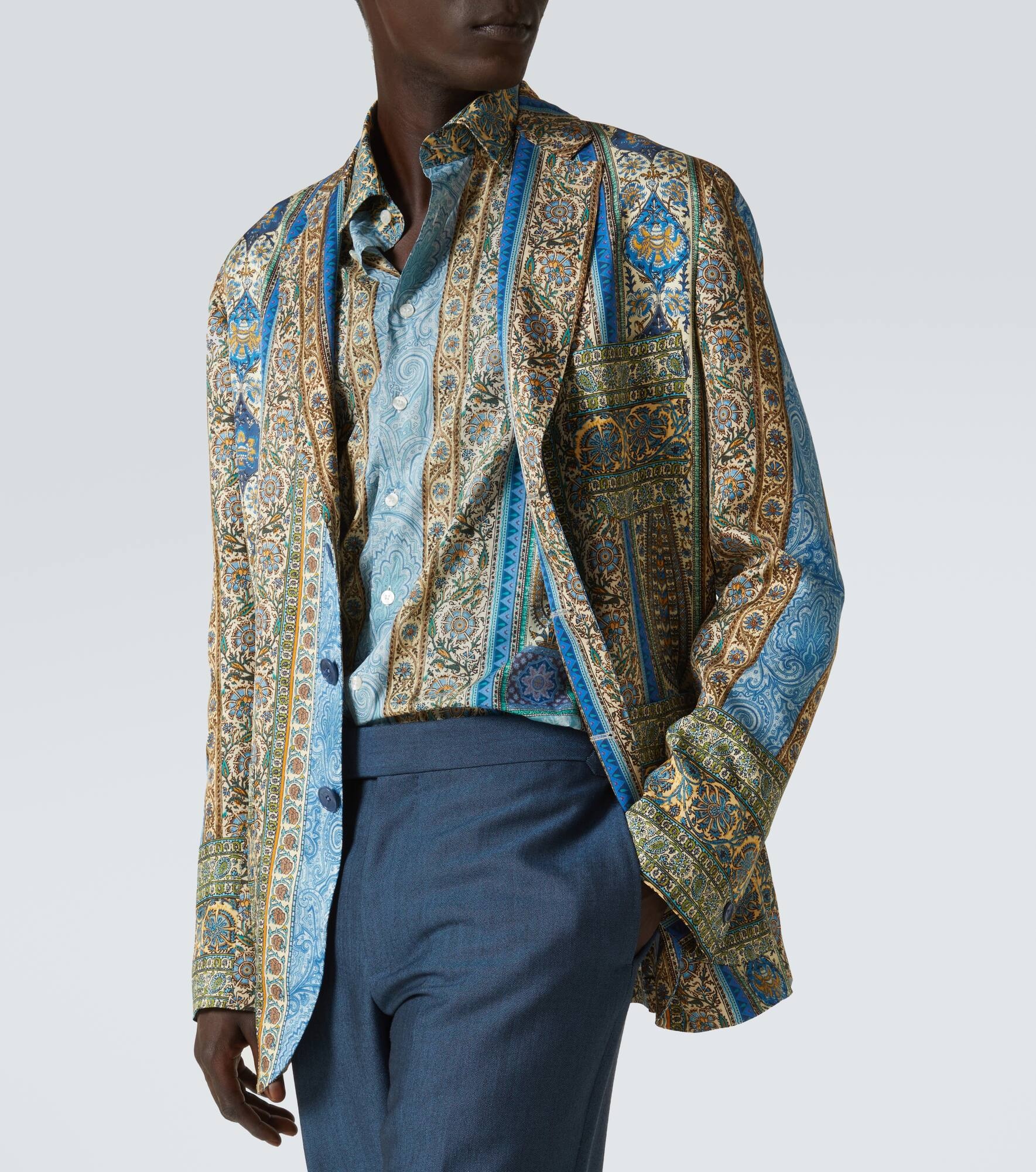 Paisley blazer - 5