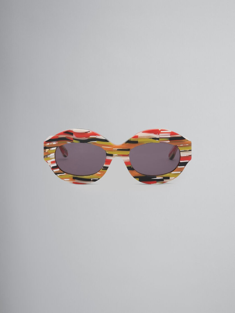 SPACEY STRIPEY IK KIL CENOTE SUNGLASSES - 1