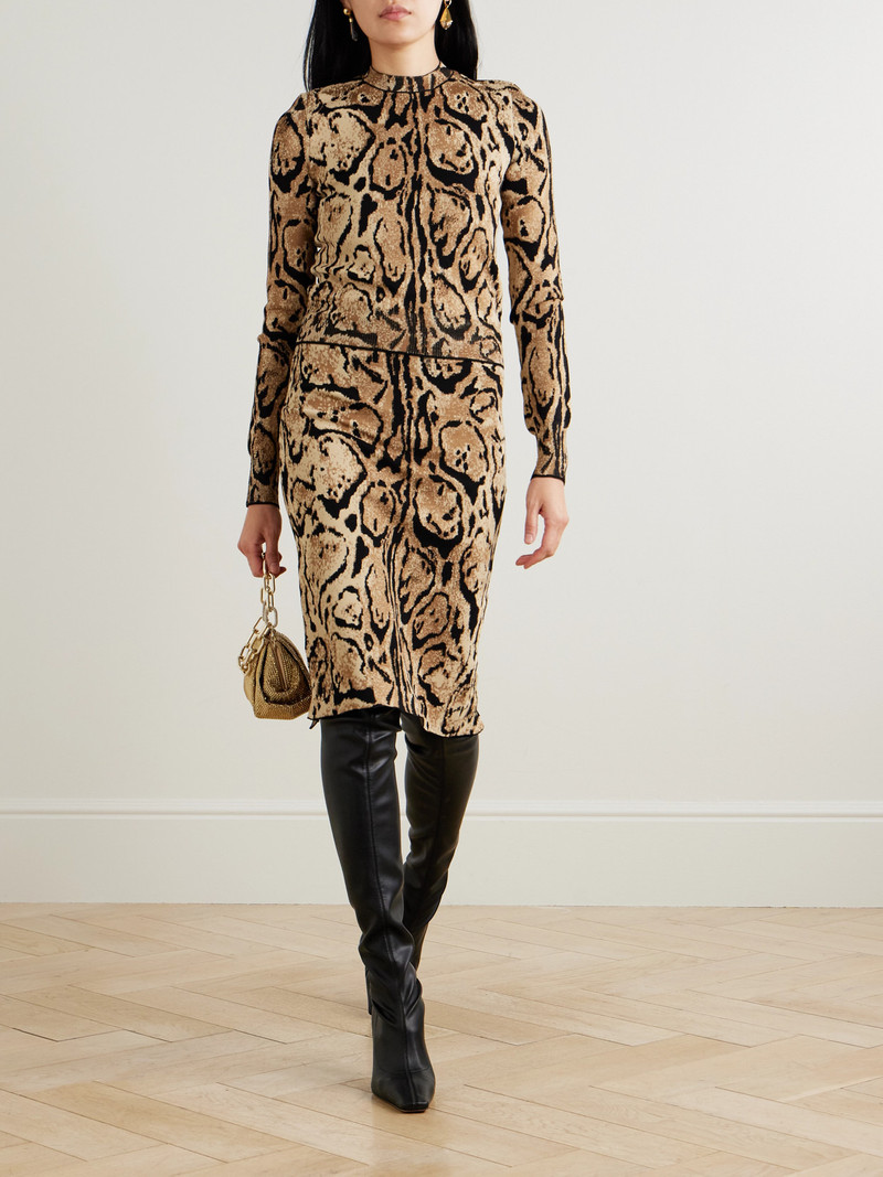 Stella McCartney Cloud Jacquard-knit Sweater outlook