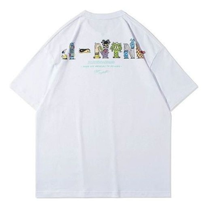 Li-Ning Li-Ning x Steven Harrington Graphic Loose Fit T-shirt 'White' AHSR941-2 outlook