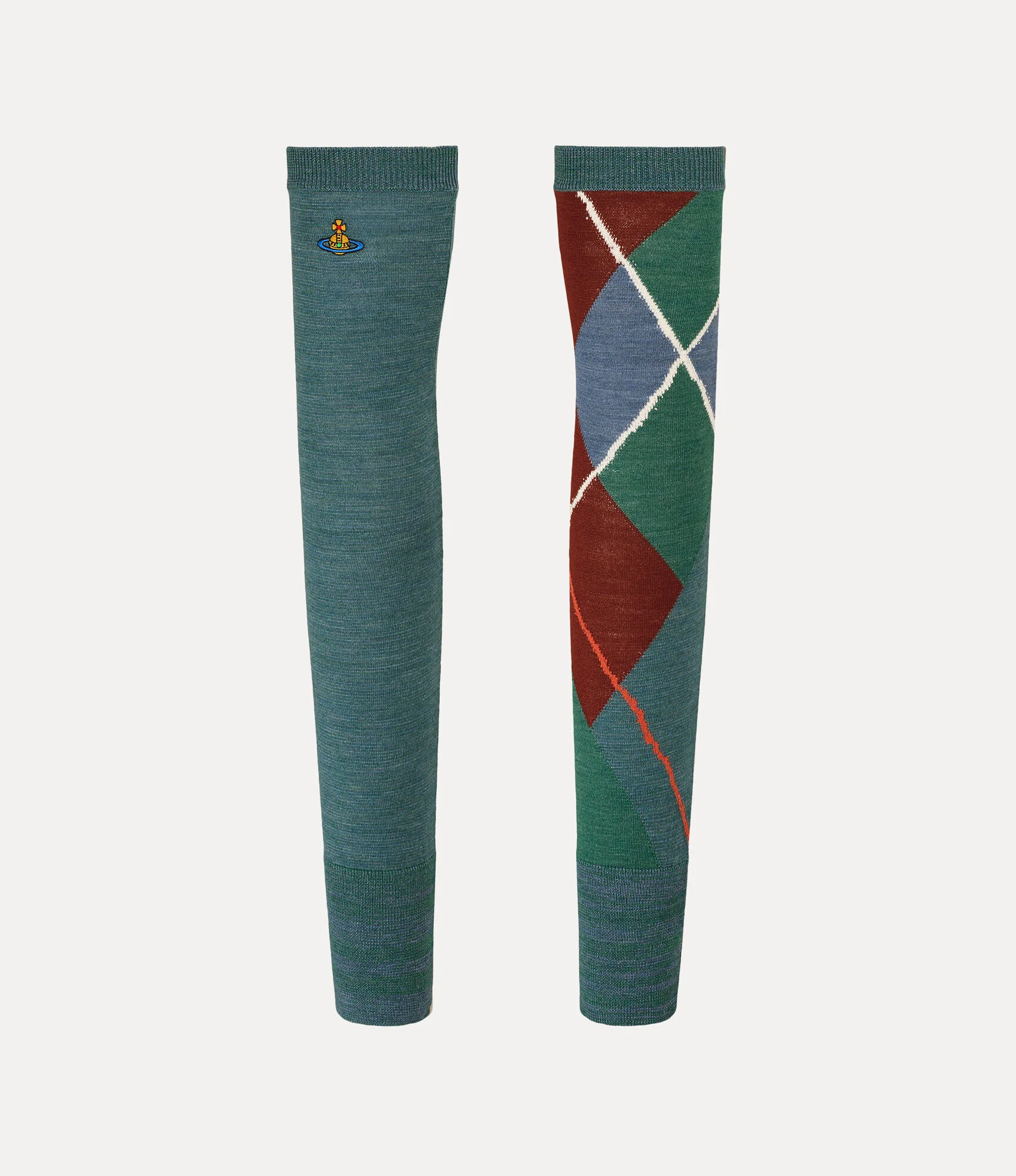 ARGYLE ARM WARMERS - 1