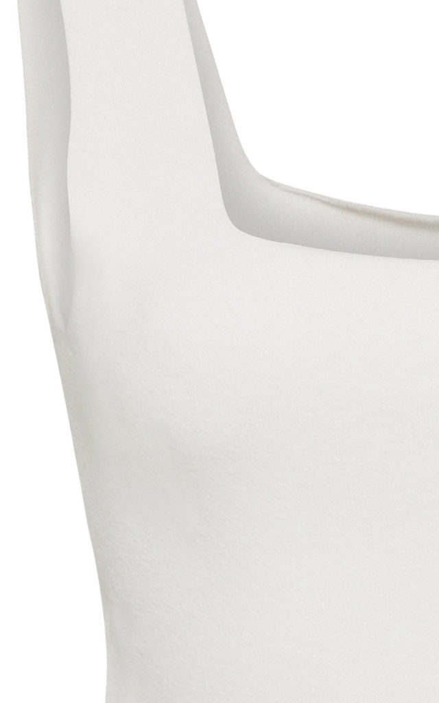 Stretch-Knit Tank white - 3