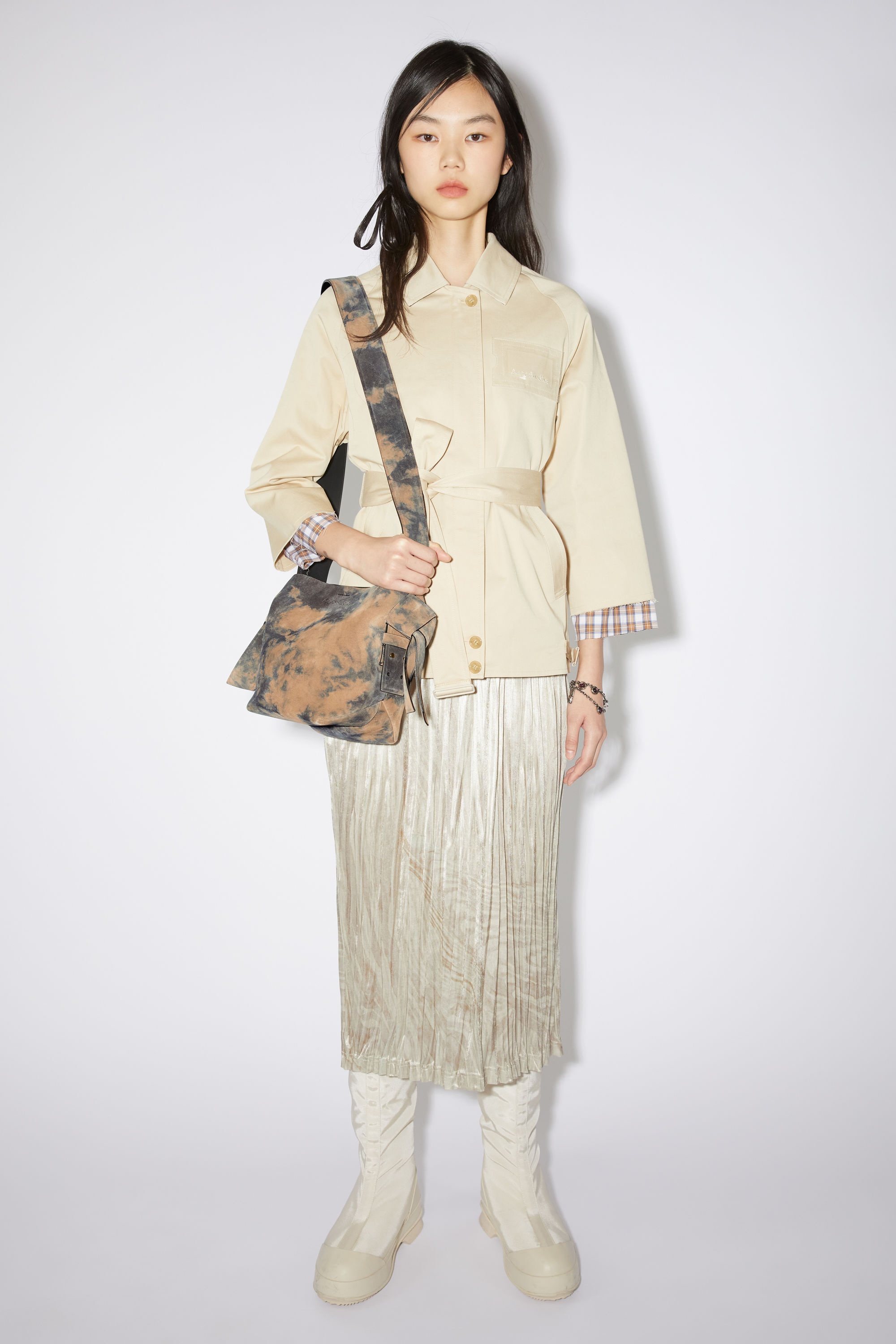 Musubi mini shoulder bag - Brown/black - 3