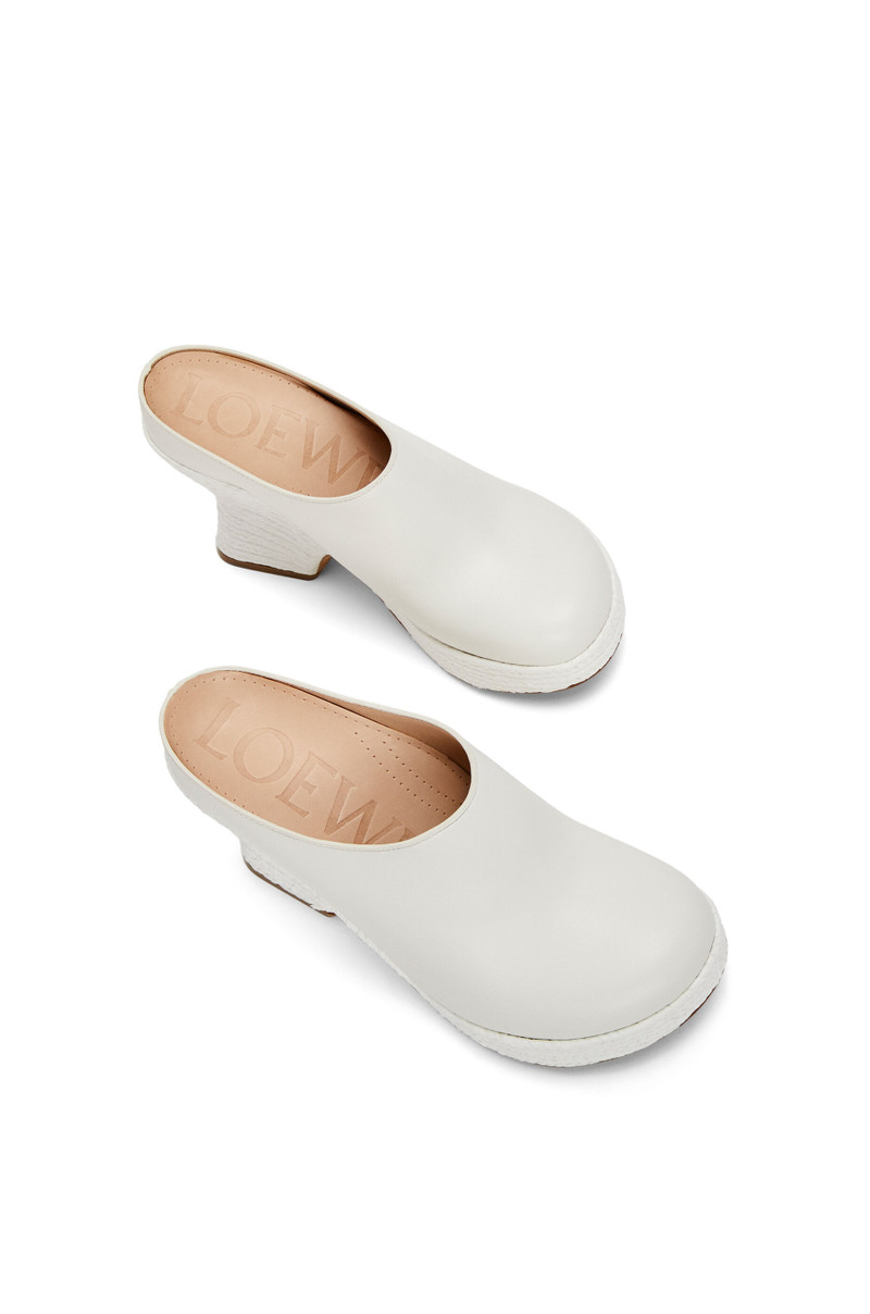 Terra clog in calfskin 4