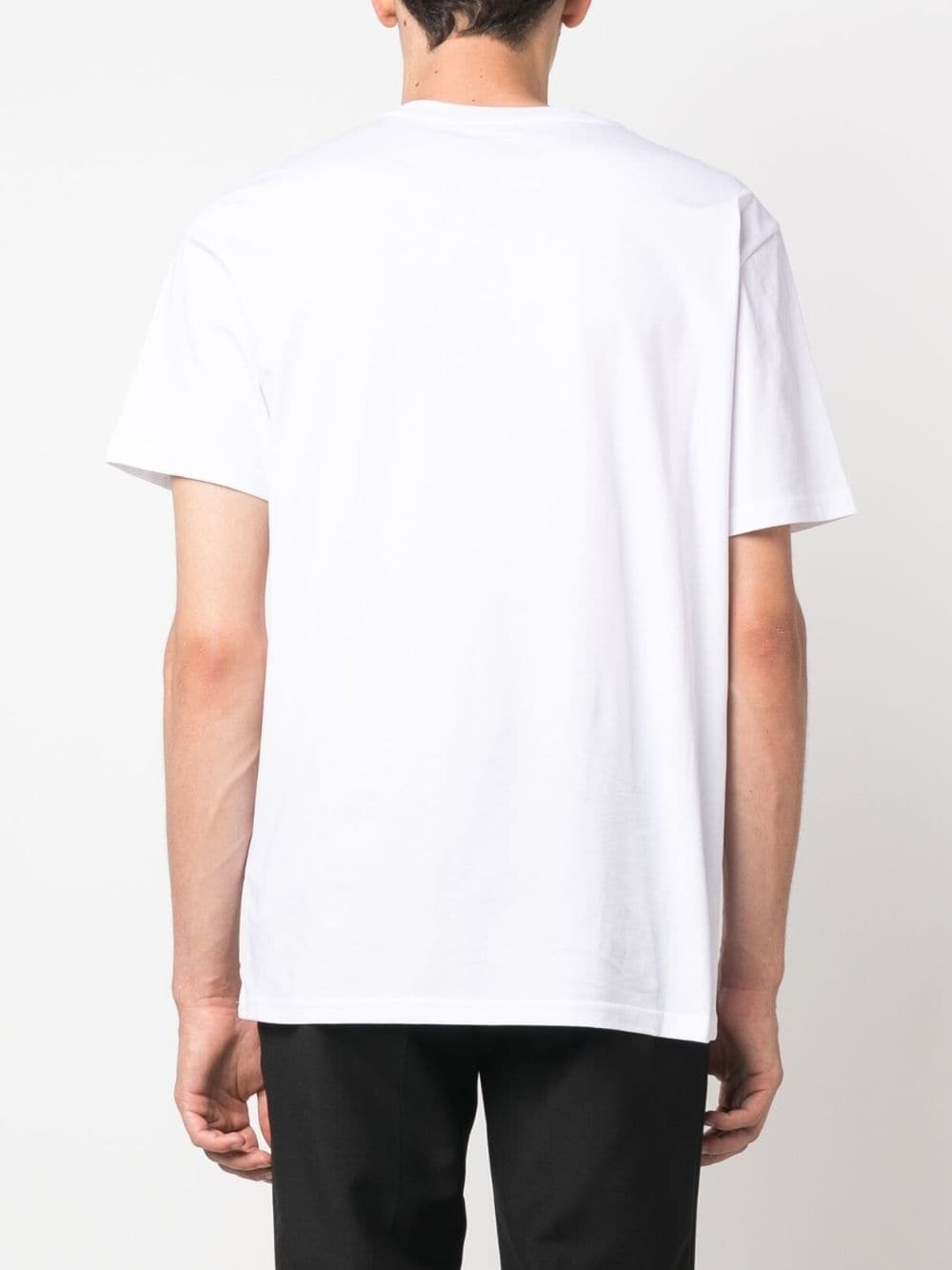 Teddy Bear-embroidered cotton T-shirt - 7