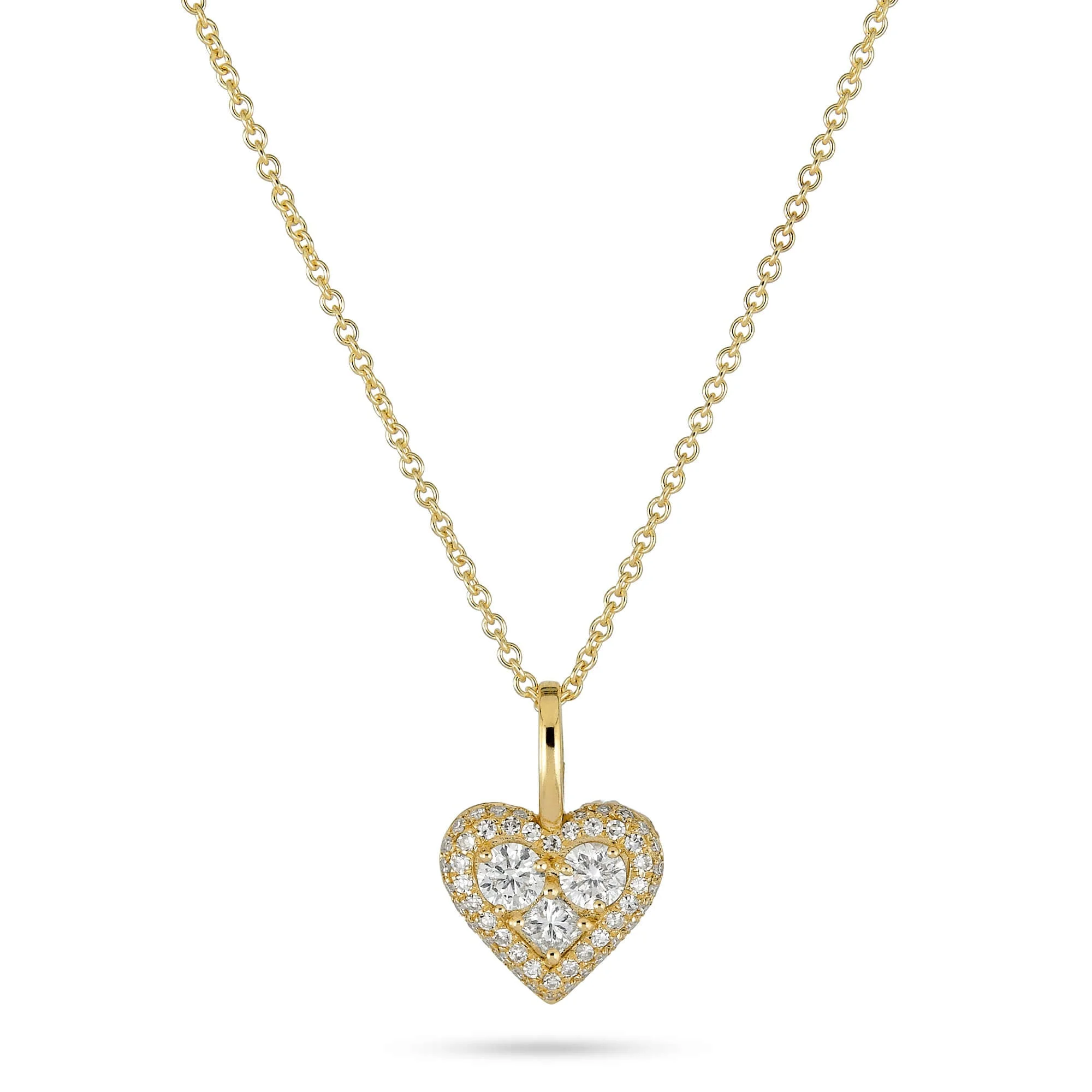 Piece of My Heart Sparkle Necklace - 1