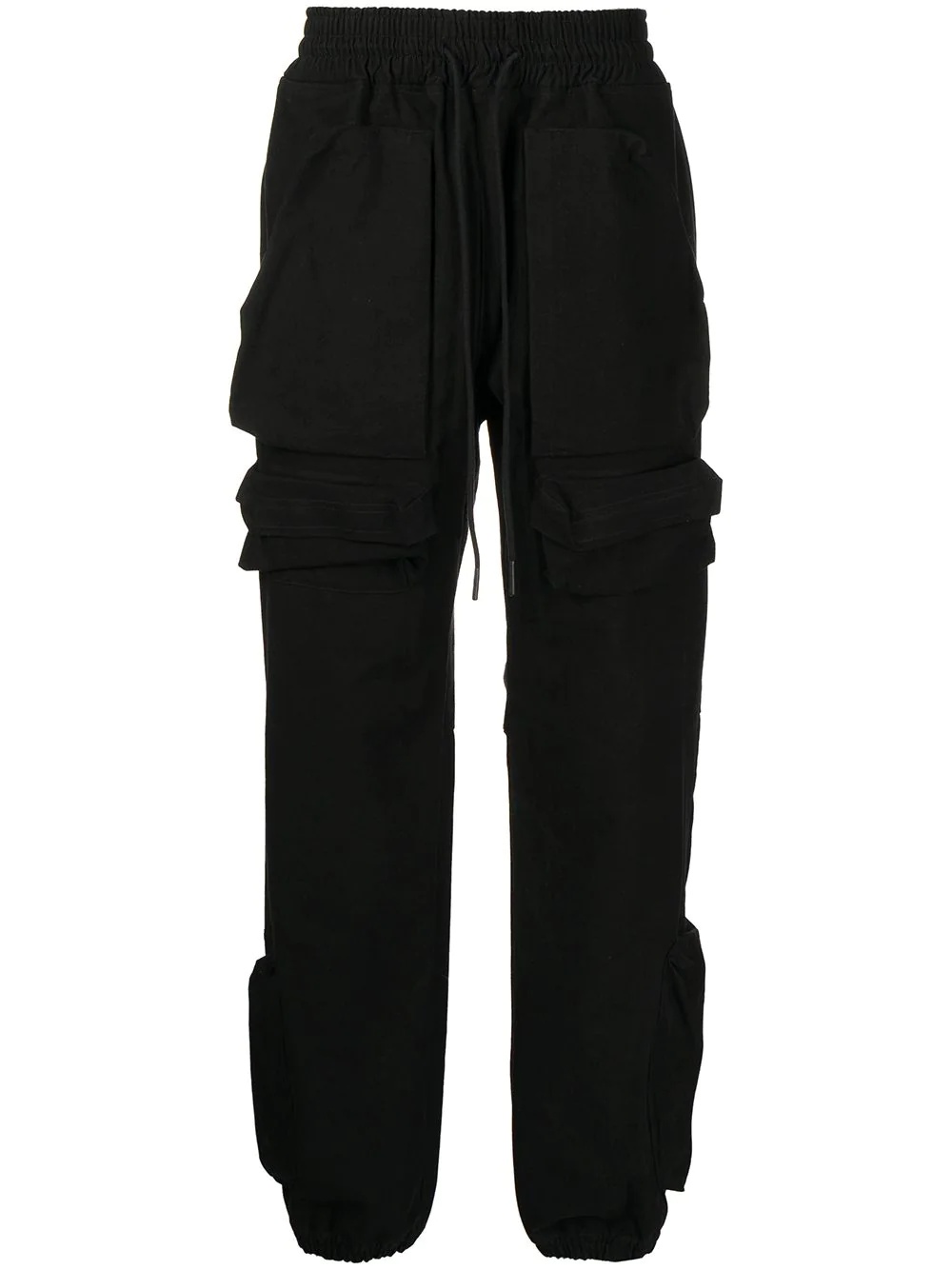 logo-print cargo pants - 1