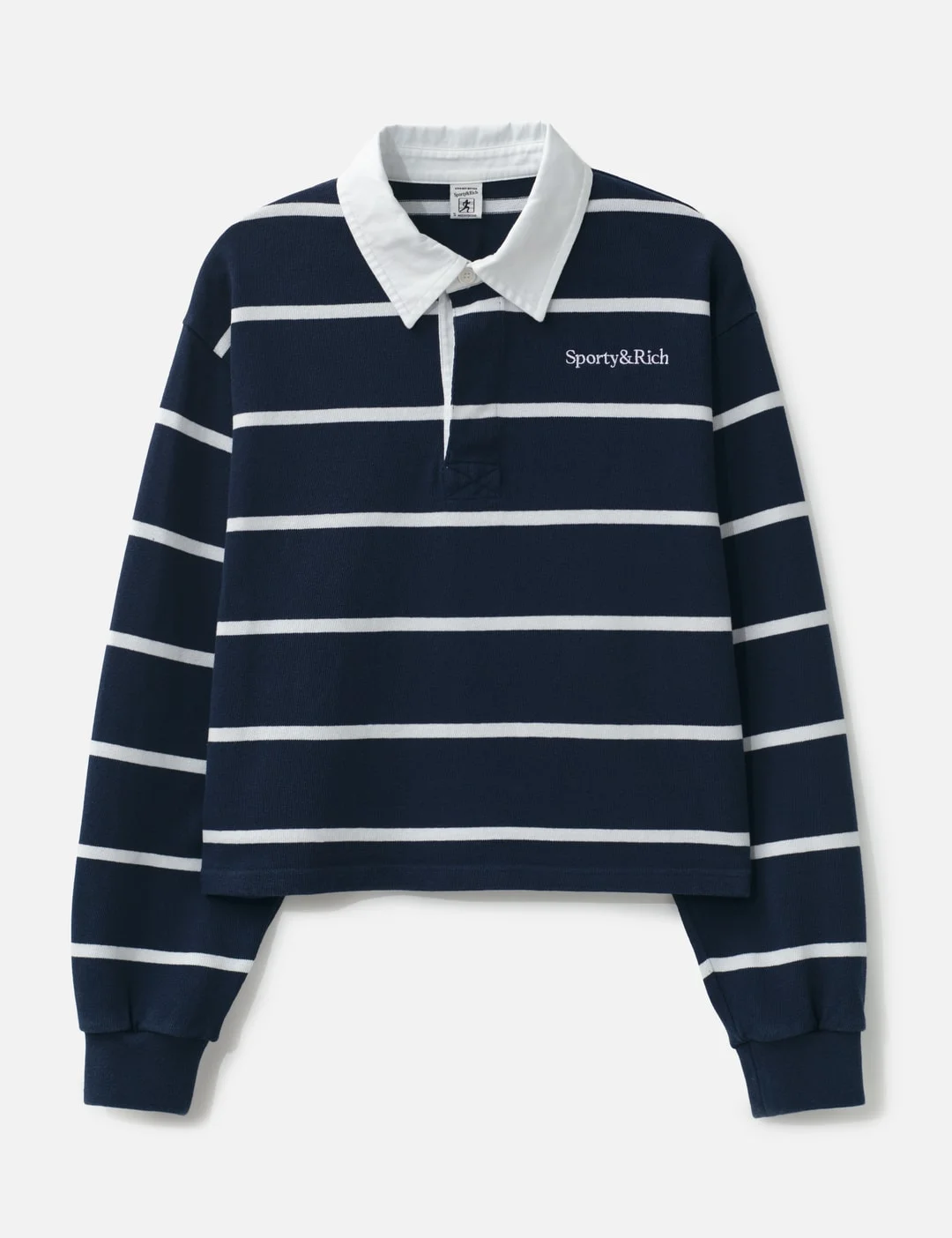 SERIF LOGO RUGBY POLO - 1