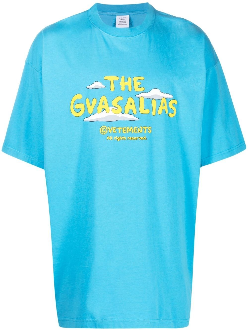 The Gvasalias cartoon logo-print T-shirt - 1