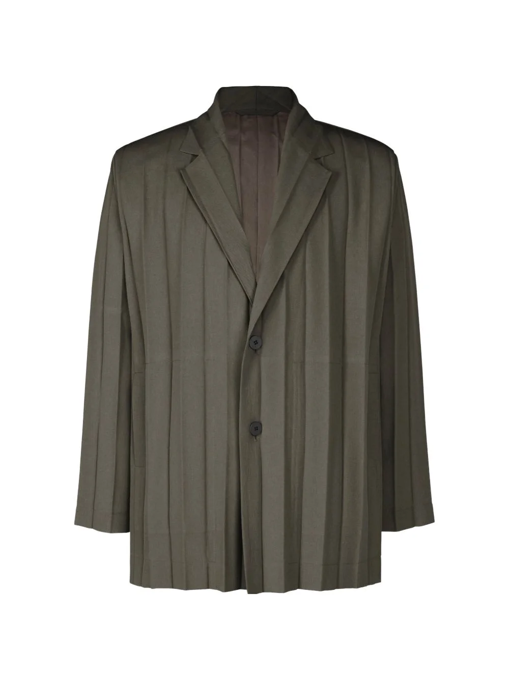 Edge Ensemble pleated blazer - 1