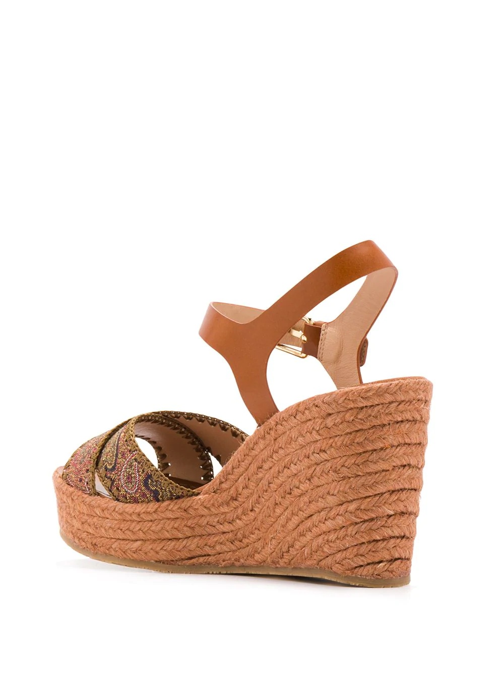 paisley-strap sandals - 3