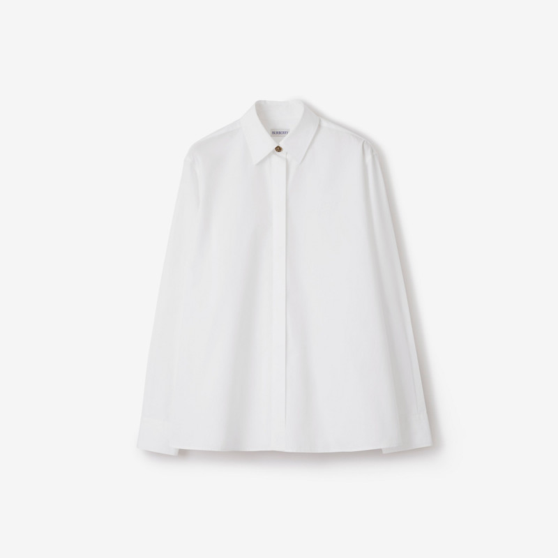 Oversized Cotton Poplin Shirt 1