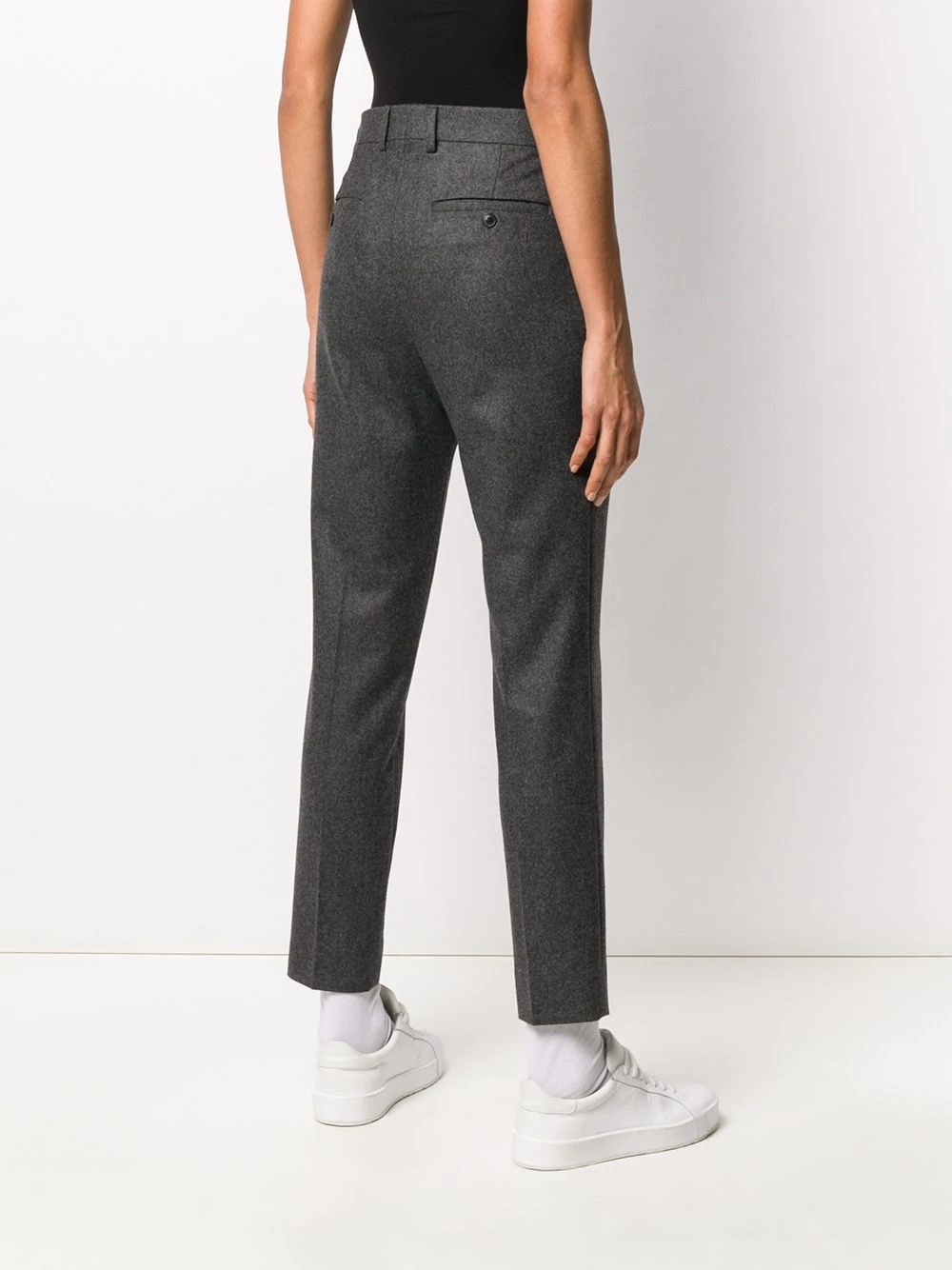 cigarette fit trousers - 4