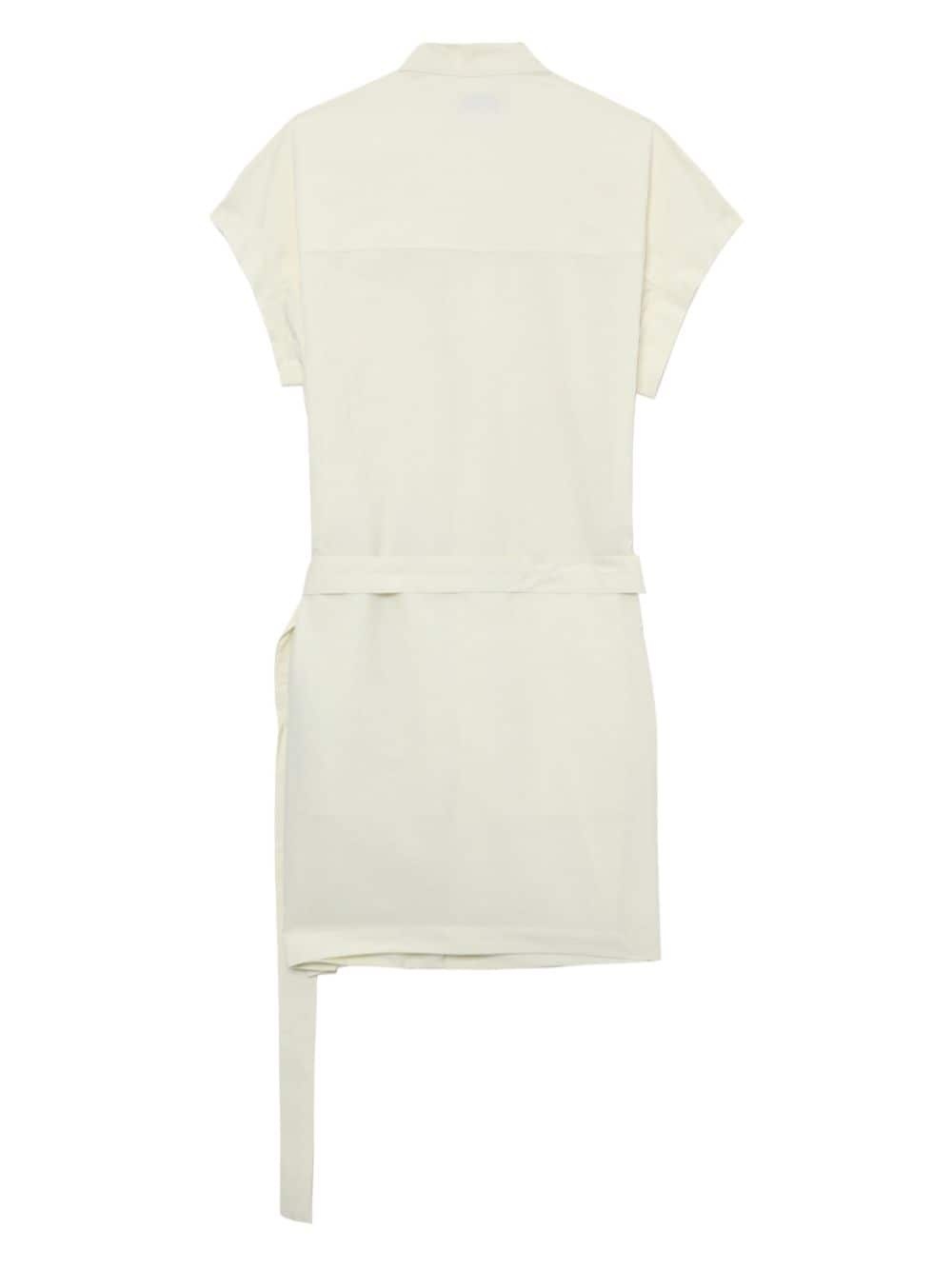 asymmetrical mini dress - 6