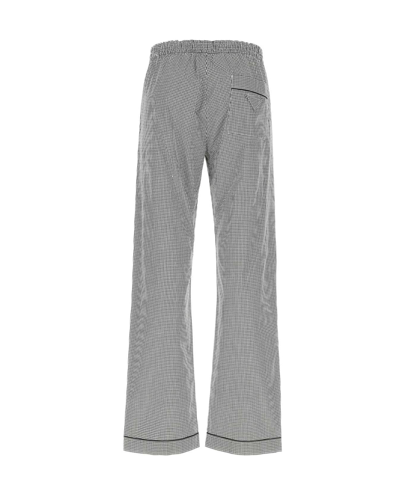 Embroidered Poplin Pant - 2