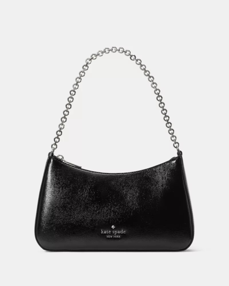 Margot Textured Patent Leather Convertible Crossbody 1