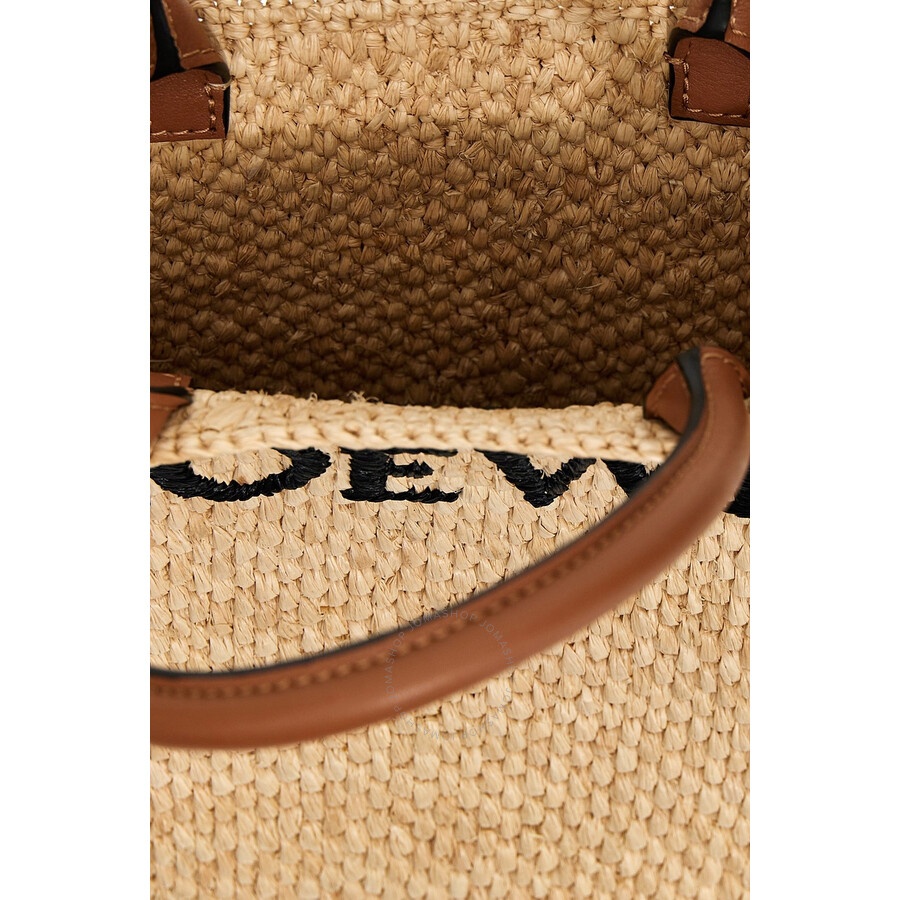 Loewe Vertical Tote Mini Handbag - Beige - 3