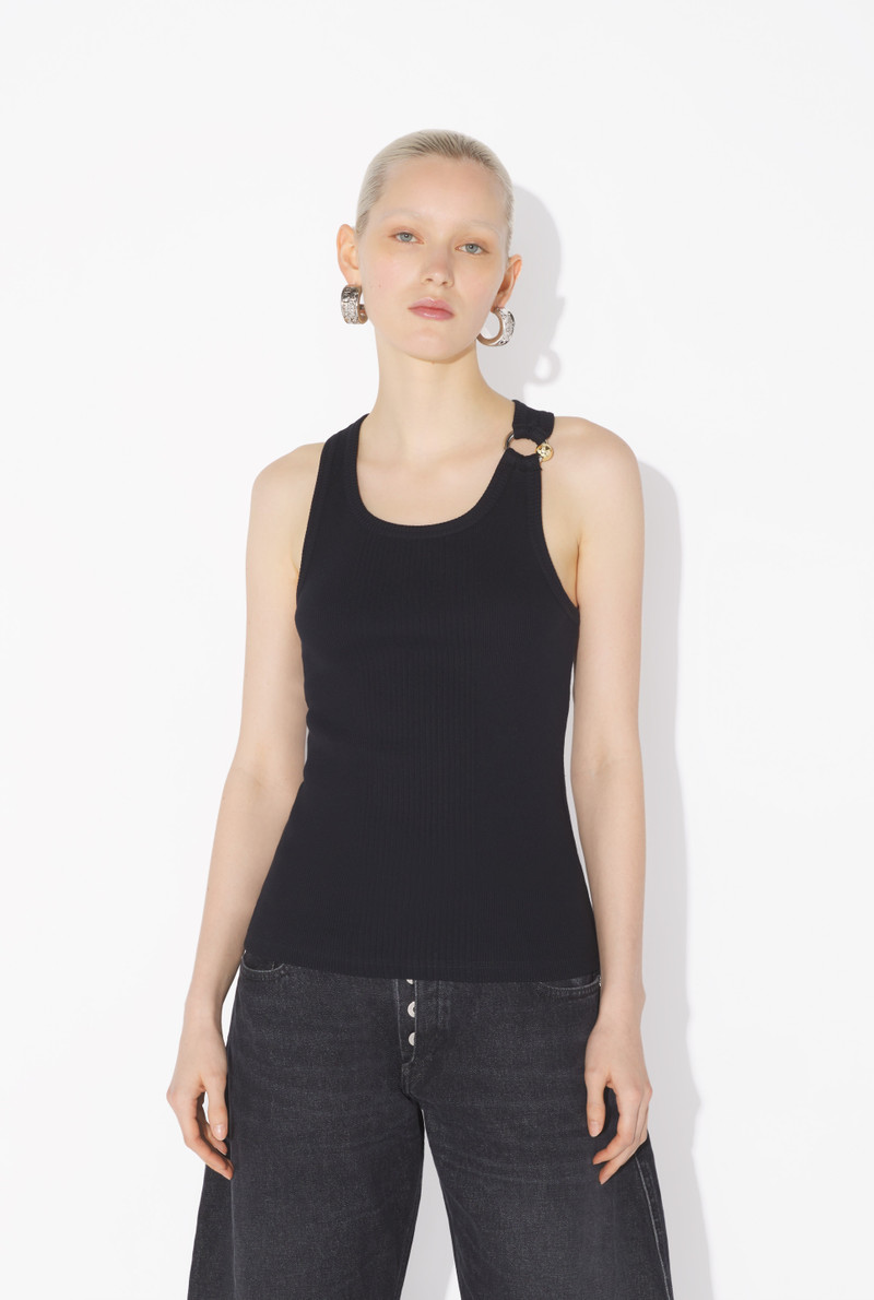 Jean Paul Gaultier THE BLACK PIERCING TANK TOP outlook