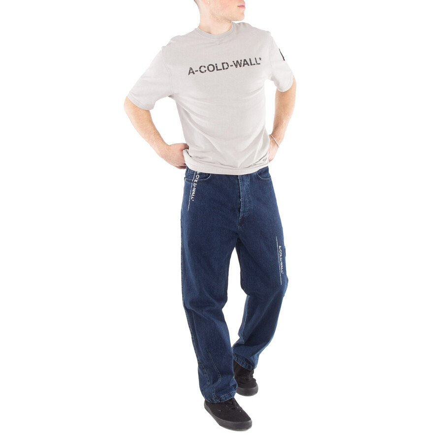 A Cold Wall Overdye Logo T-Shirt - 4