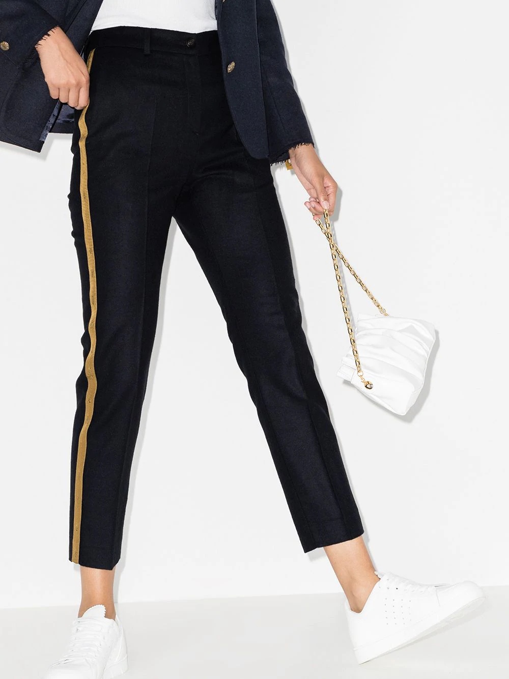 Algisa side-stripe trousers - 2