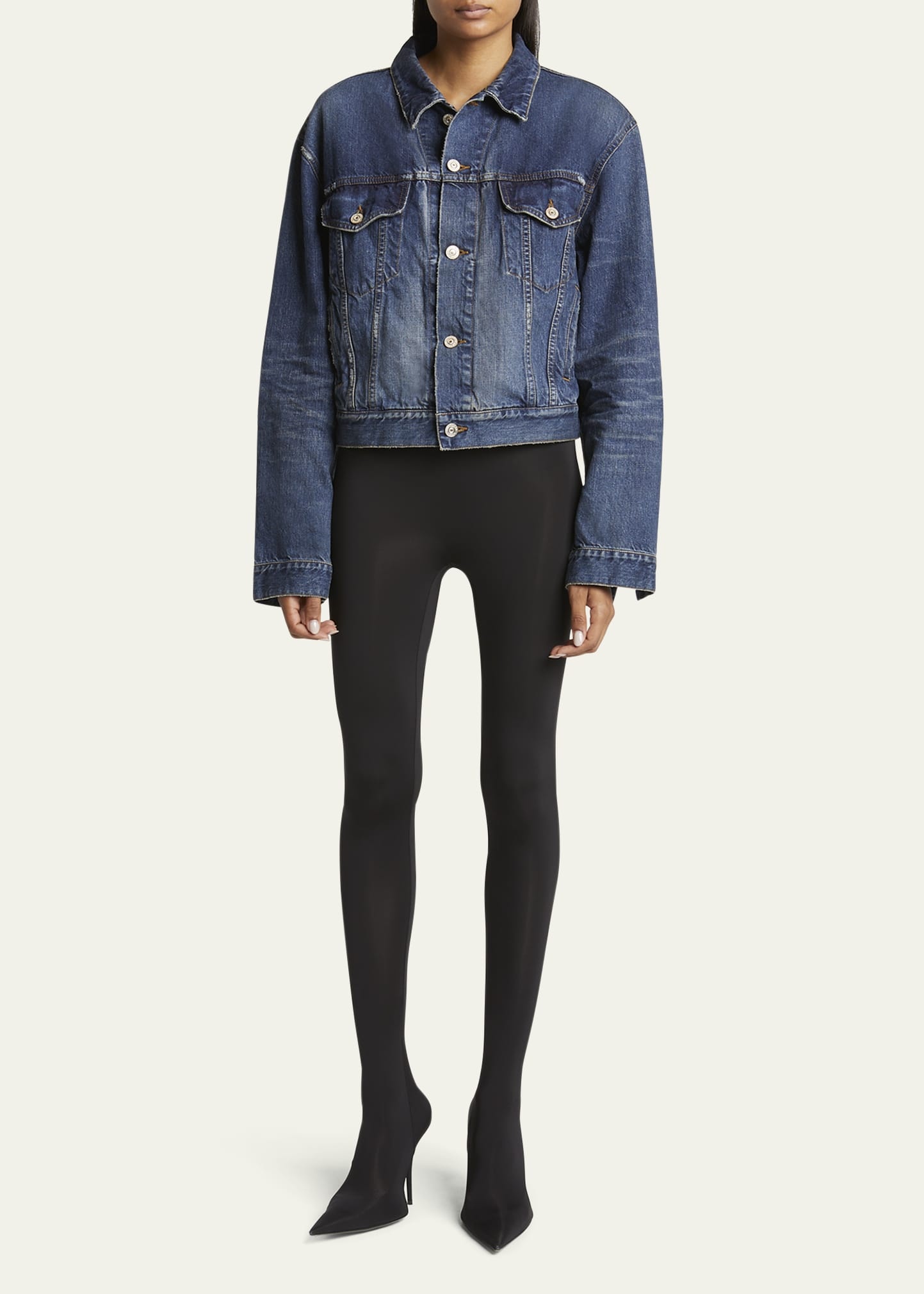 Denim Small Fit Jacket - 2