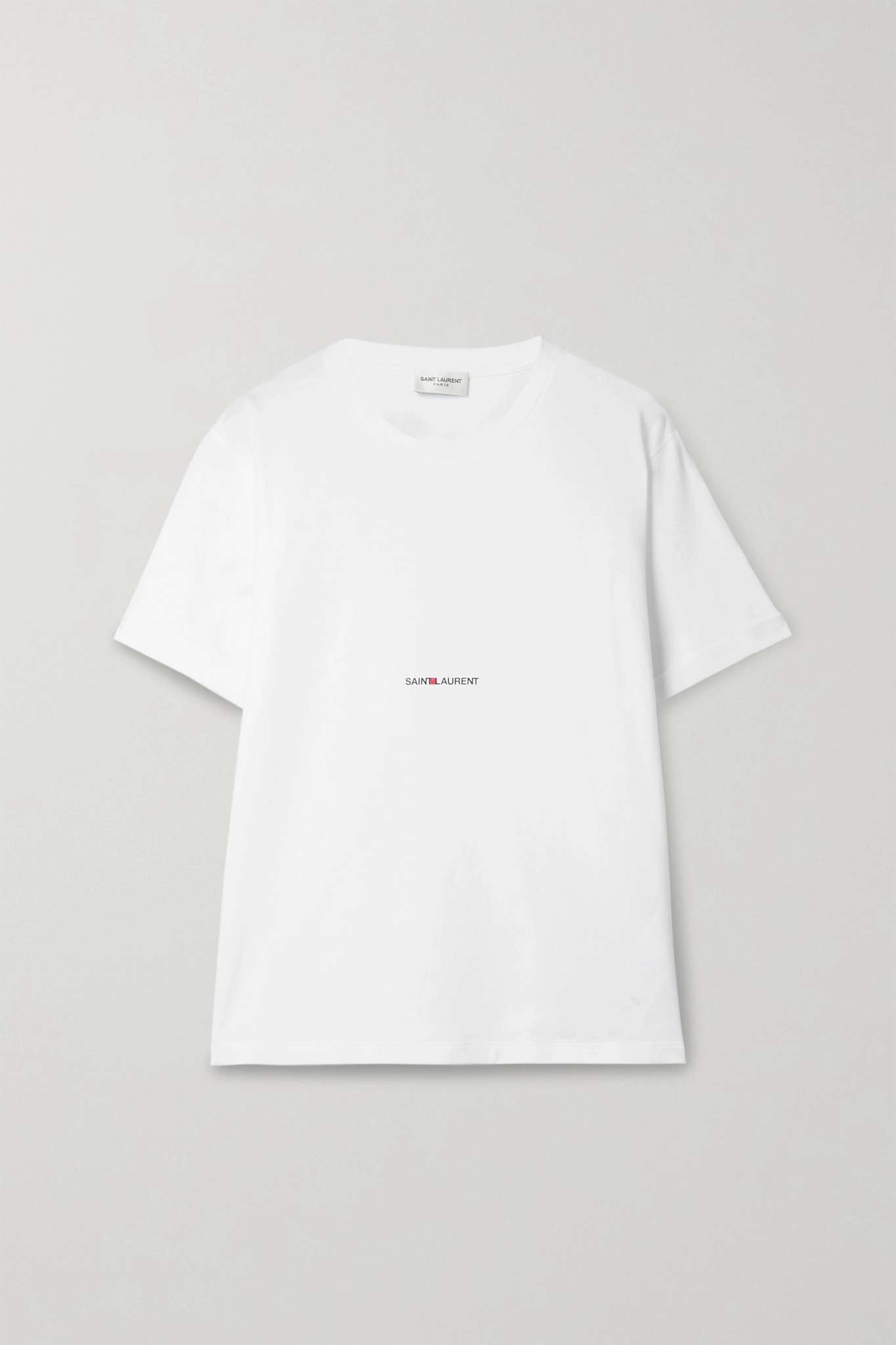 Printed cotton-jersey T-shirt - 1