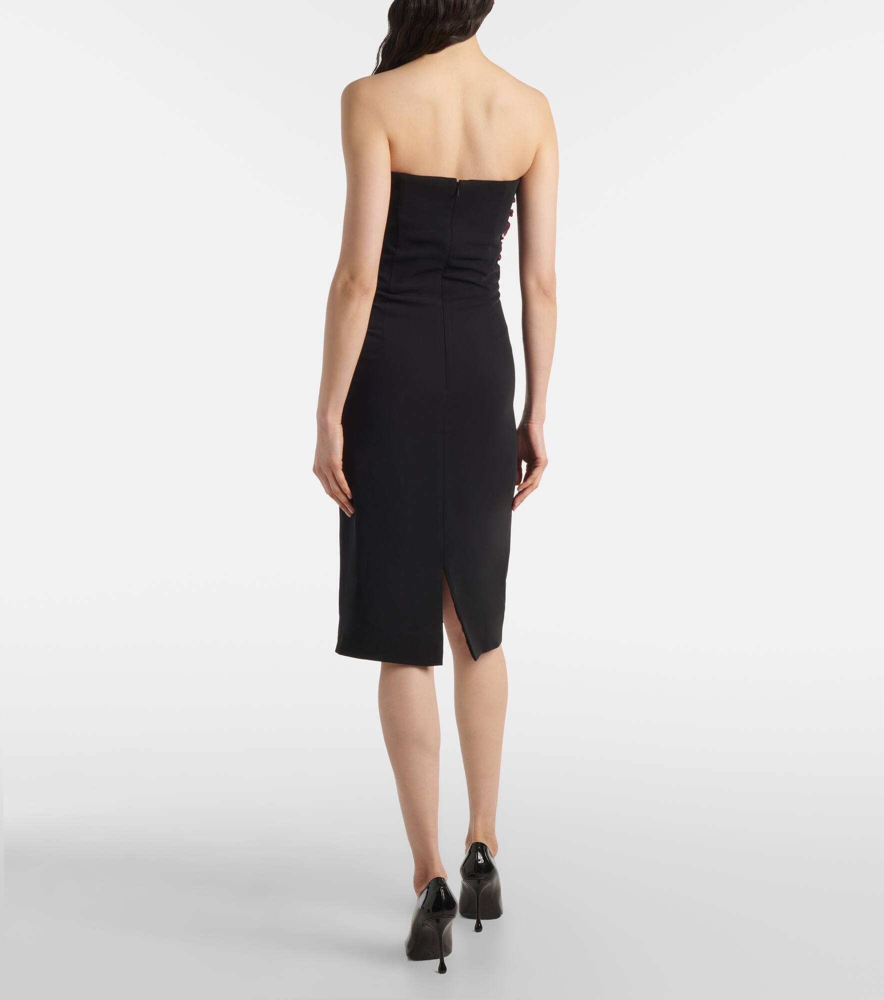 Callula crystal-embellished bustier dress - 3