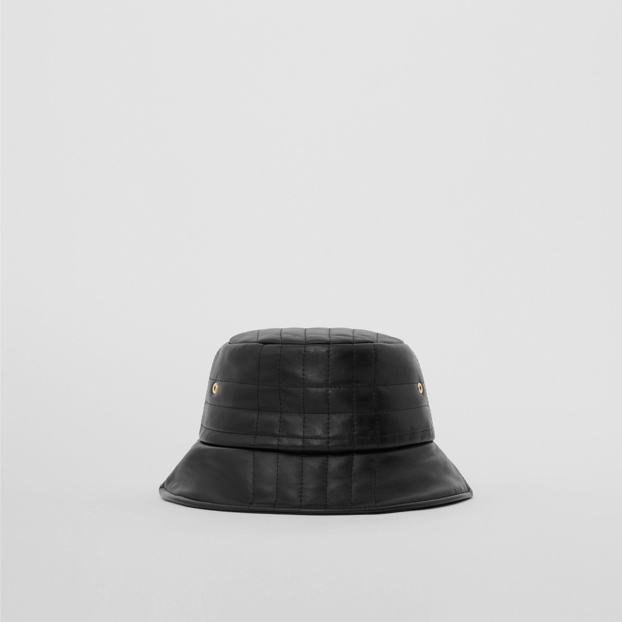 Monogram Motif Quilted Leather Bucket Hat - 3