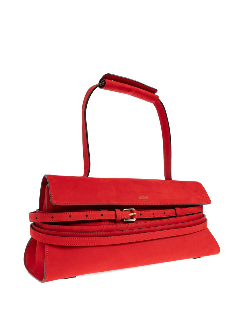 Tie Me buckle-strap tote bag 4