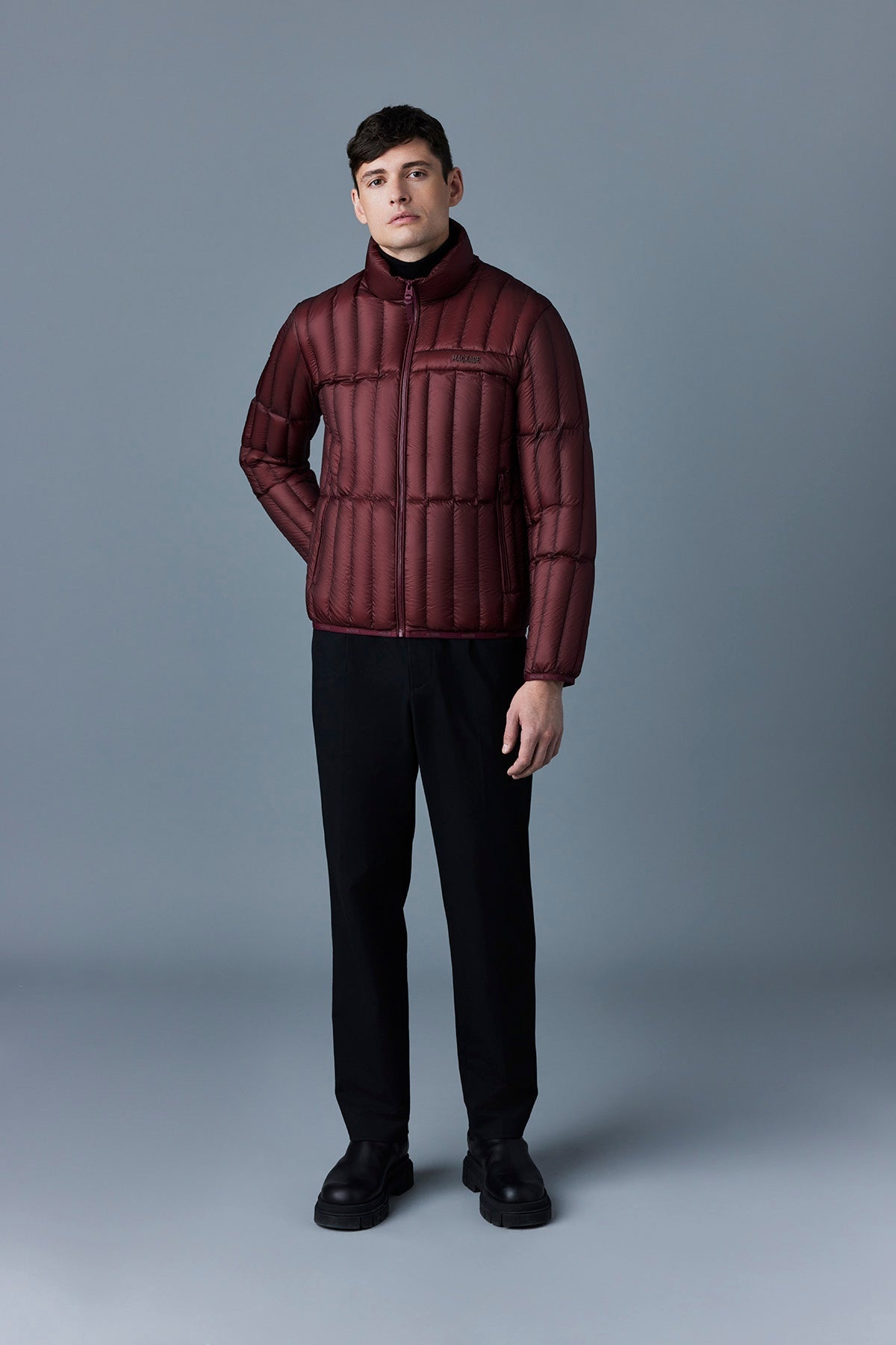 PHILIP Translucent ripstop light down jacket - 3