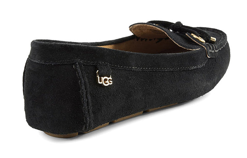 UGG (WMNS) UGG Ansley Bow Glimmer Non-Slip Breathable Athleisure Casual Sports Shoe 1112284W-BLK outlook