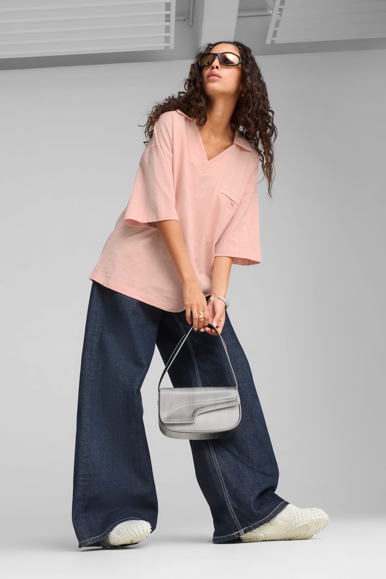 YONA Women's Oversized Polo - 5