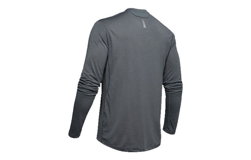 Under Armour Men's Under Armour Mesh Running Long Sleeves Gray 1326584-012 outlook