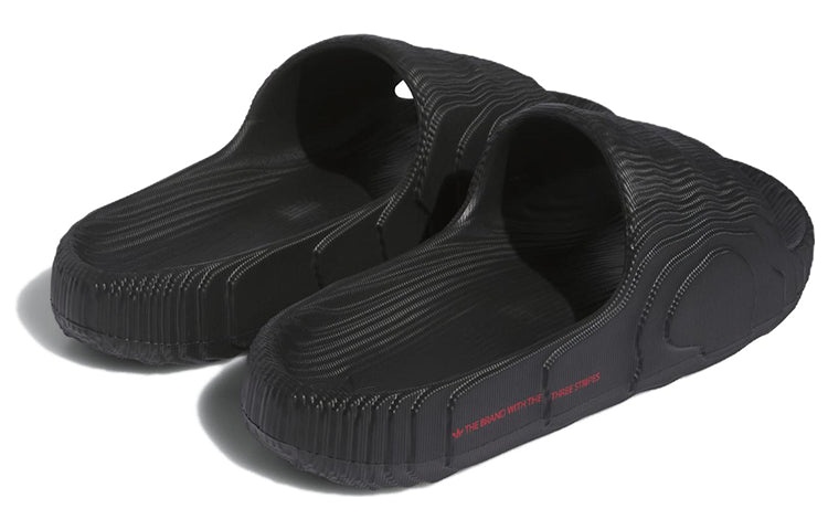 adidas Originals Adilette 22 Slides 'Black Better Scarlet' ID4925 - 4