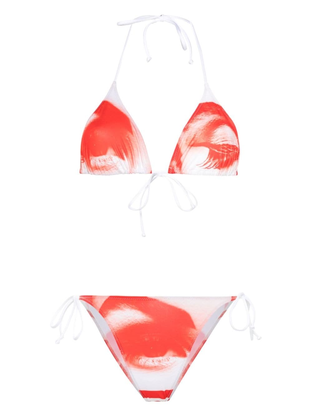 abstract-print bikini - 1