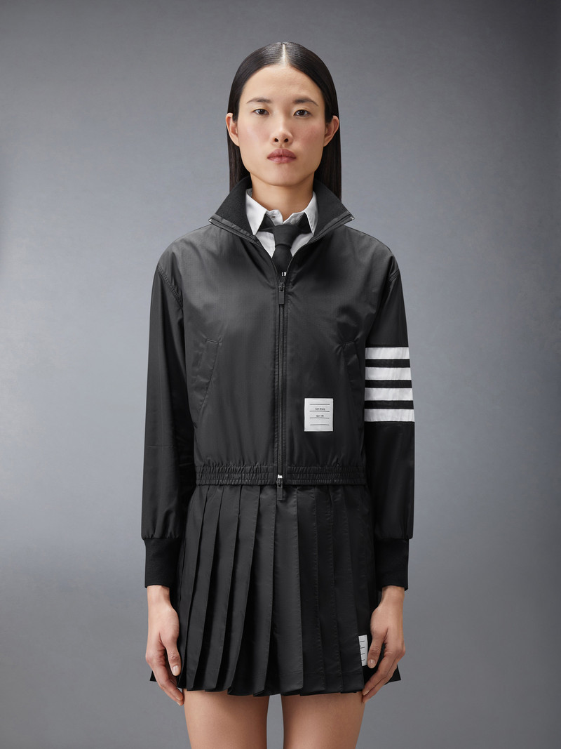 Thom Browne RIPSTOP ZIP UP TRACK JACKET outlook