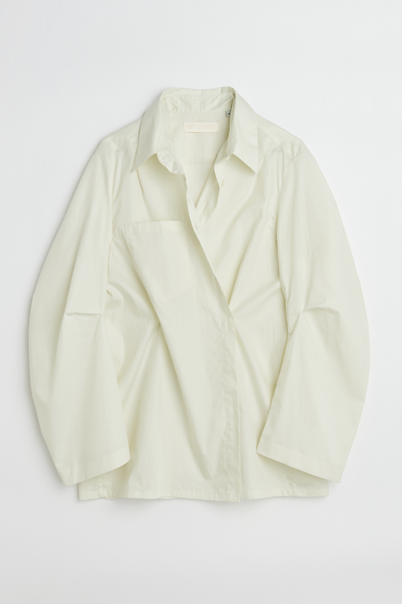 Machine Shirt Pearl Beige Cotton Chinz - 10