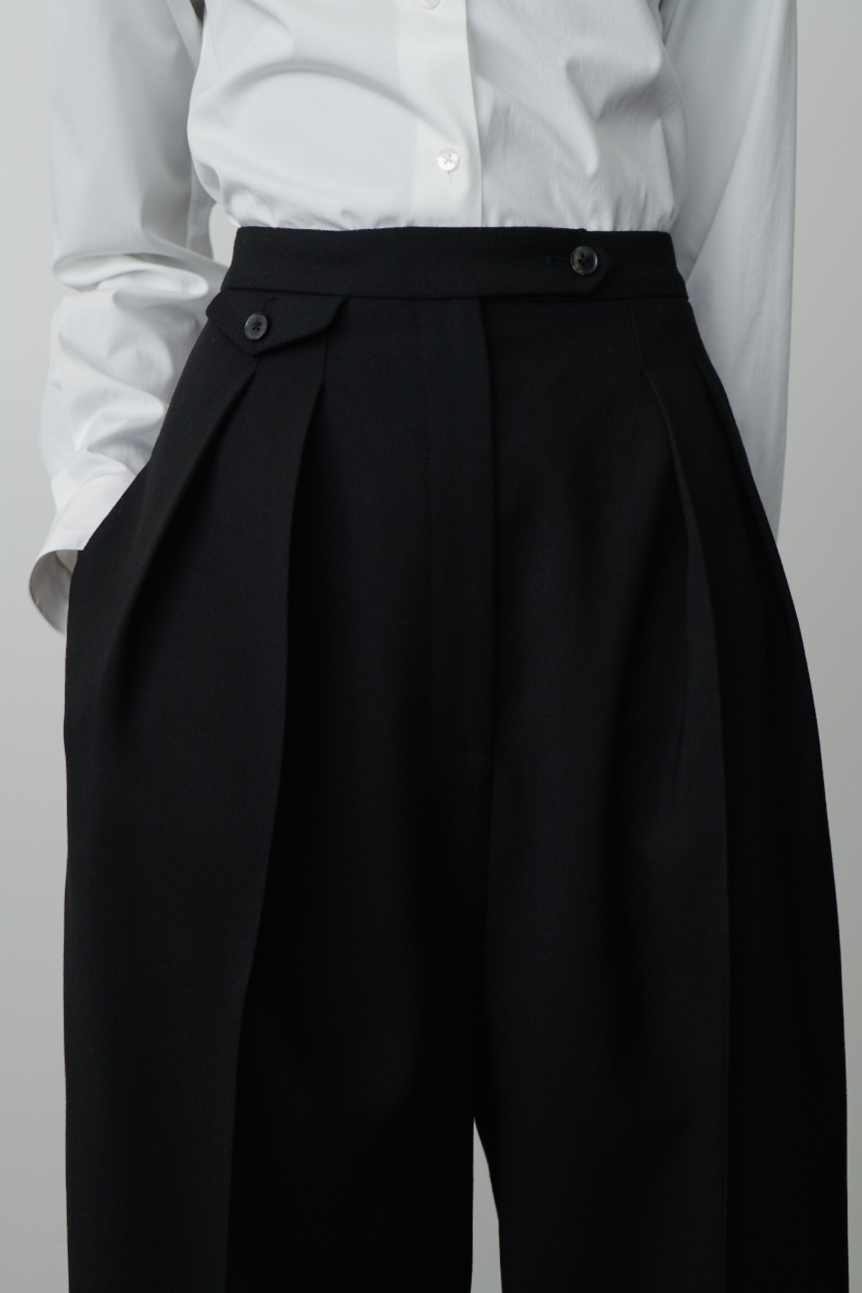 Marcellita Pant in Virgin Wool - 4