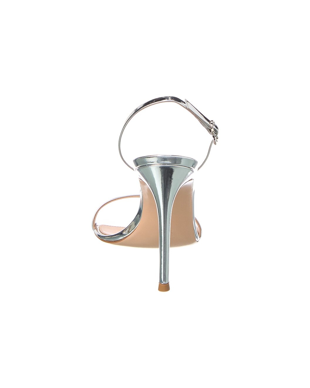 Gianvito Rossi Ribbon Stiletto 105 Leather Slingback Sandal - 3