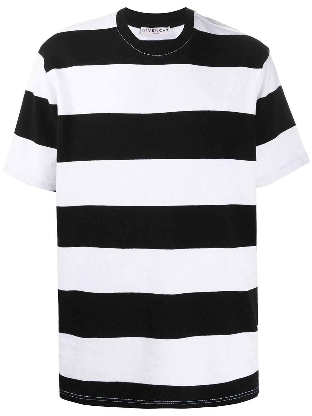 horizontal stripe T-shirt - 1