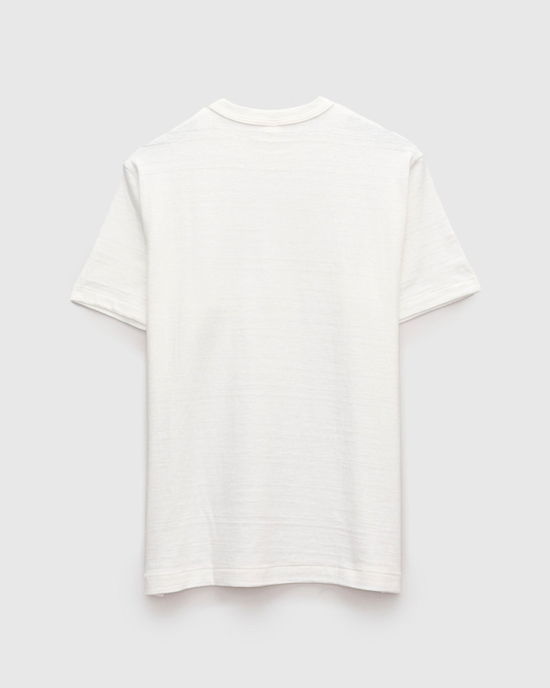 Warehouse & Co. 4601 Tube Knit Tee in Off-White outlook
