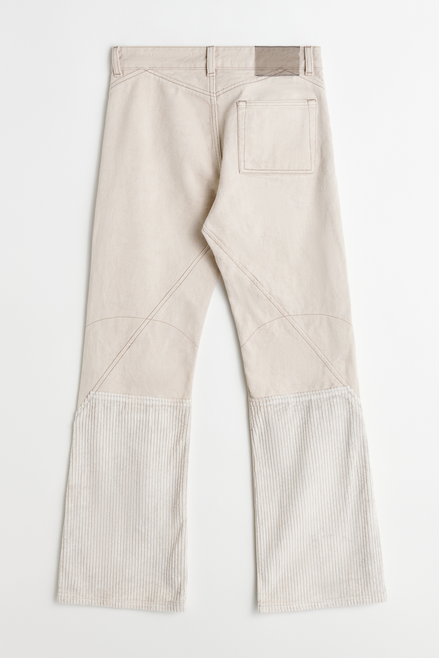 Moto Cut Ghost Attic Wash Denim - 8