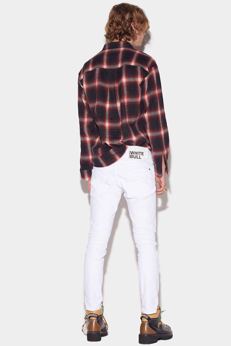 GARMENT DYED SKATER JEANS 4