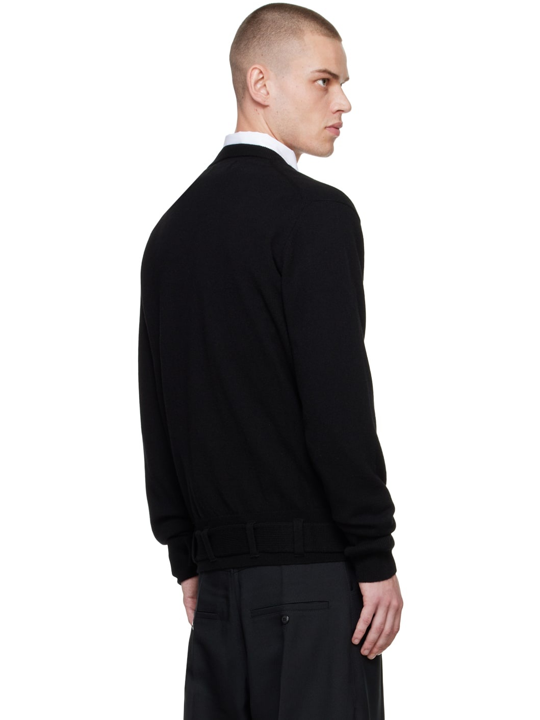 Black Belted Sweater - 3