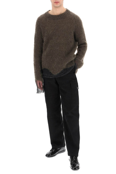 Maison Margiela DISTRESSED MOHAIR SWEATER outlook